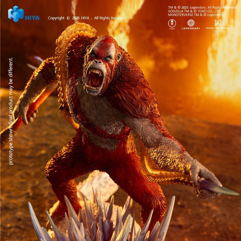 [Pre-sale] HIYA Stylist Series Godzilla x Kong The New Empire Skar King PVC statue
