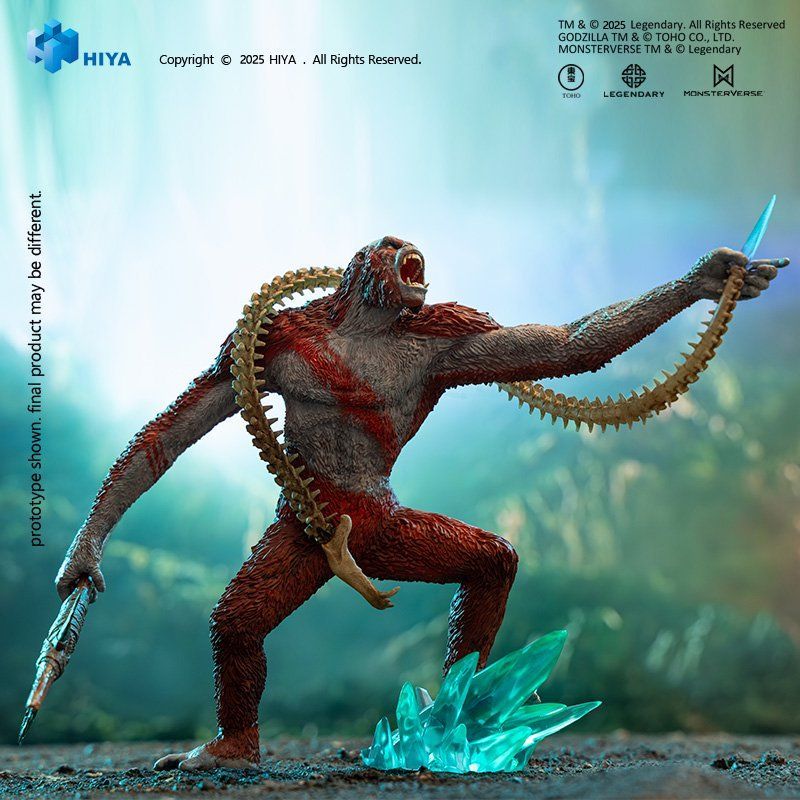 [Pre-sale] HIYA Stylist Series Godzilla x Kong The New Empire Skar King PVC statue