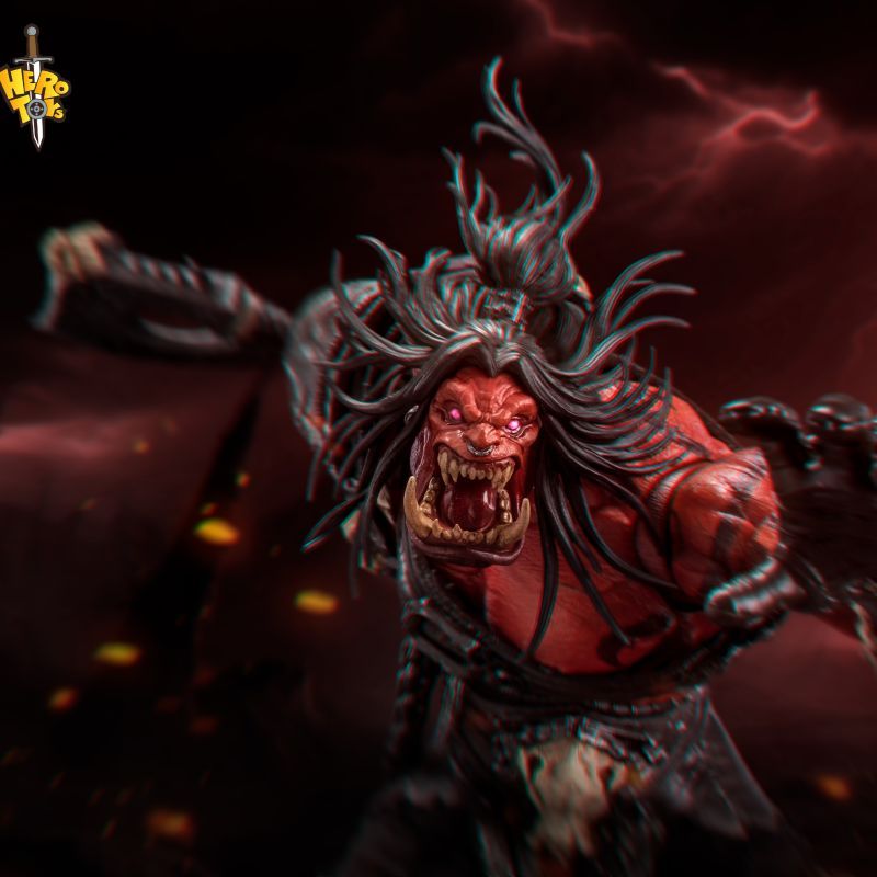 [Pre-sale] Metytoyz Herotoys Tribal War Song WarchiefGrommash Hellscream Red Limited Edition