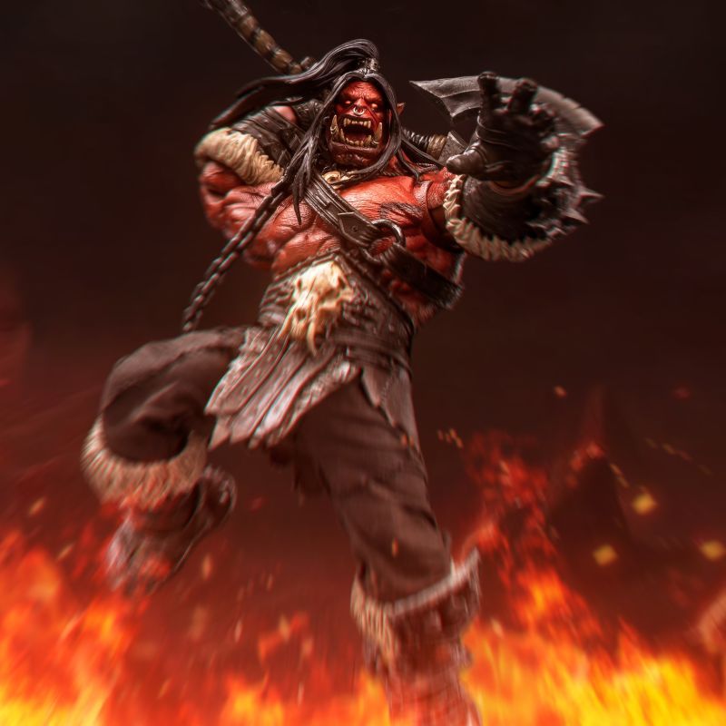 [Pre-sale] Metytoyz Herotoys Tribal War Song WarchiefGrommash Hellscream Red Limited Edition