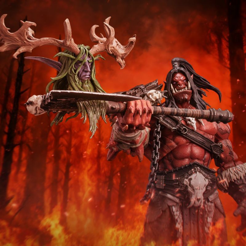 [Pre-sale] Metytoyz Herotoys Tribal War Song WarchiefGrommash Hellscream Red Limited Edition
