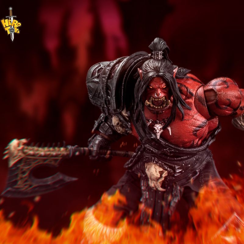 [Pre-sale] Metytoyz Herotoys Tribal War Song WarchiefGrommash Hellscream Red Limited Edition