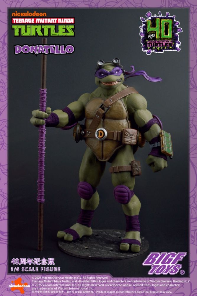 [Pre-sale] BIGFTOYS TNMT Donatello 40th Anniversary Edition