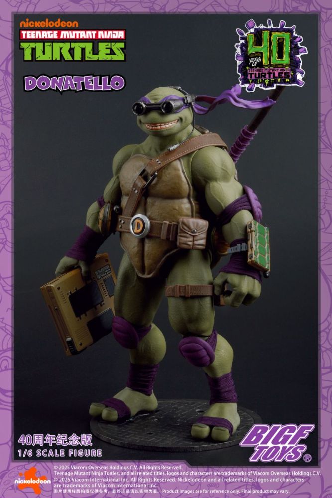 [Pre-sale] BIGFTOYS TNMT Donatello 40th Anniversary Edition