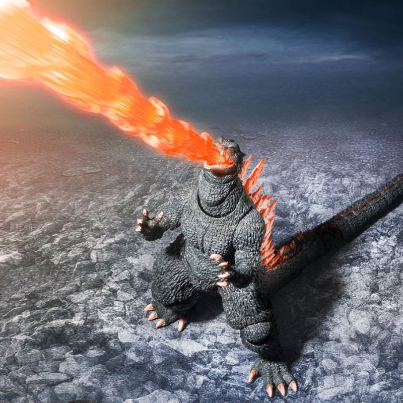 [Pre-sale] Bandai S.H.MonsterArts Godzilla 2004 Radiation Heat Ray Ver. VS New Goutengo
