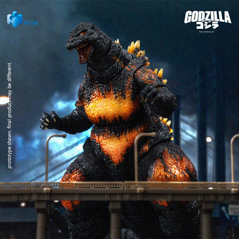 [Pre-sale] Hiya EXQUISITE BASIC Series Godzilla vs. Destoroyah 1995 Burning Godzilla action figure