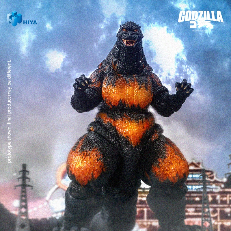 [Pre-sale] Hiya EXQUISITE BASIC Series Godzilla vs. Destoroyah 1995 Burning Godzilla action figure