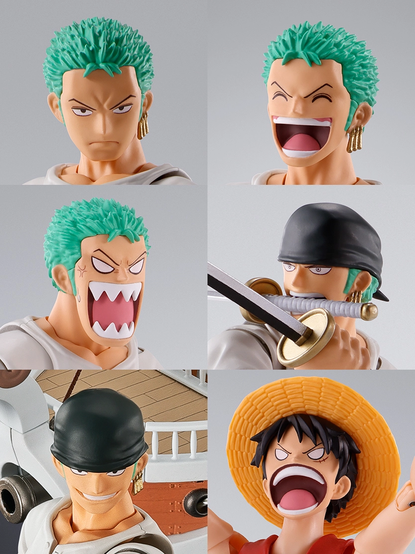 Bandai Zoro&rsquo;s figure Customizable Expressions