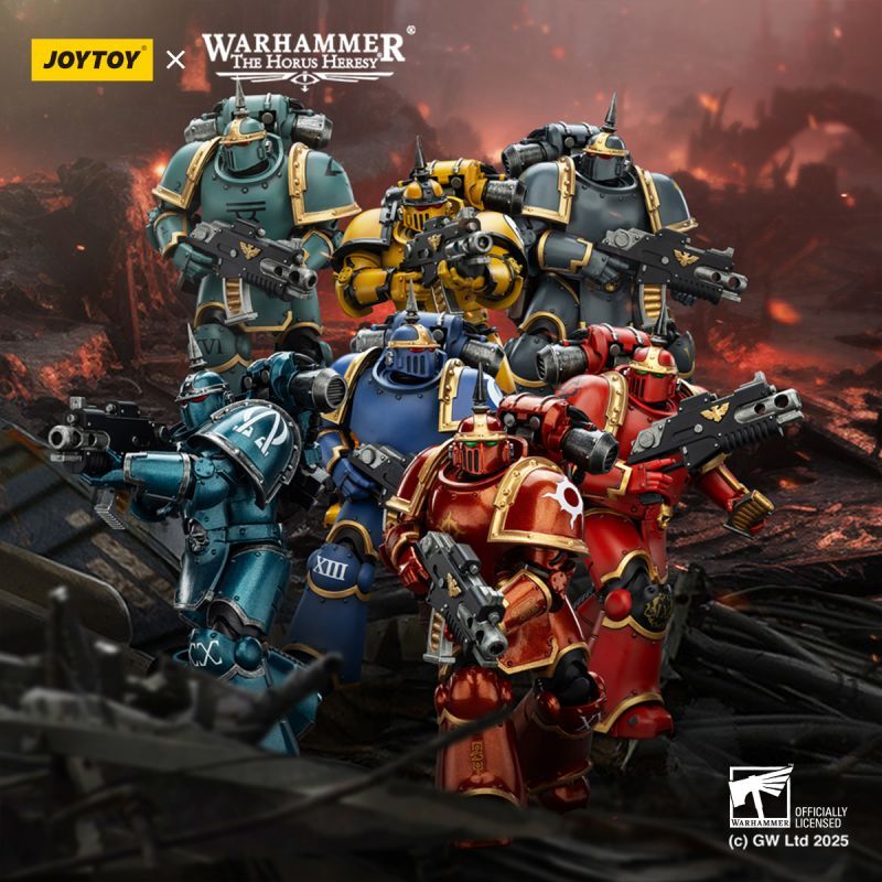 [Pre-sale] JOYTOY Warhammer The Horus Heresy Imperial Fists MK lll Tactical Legionary