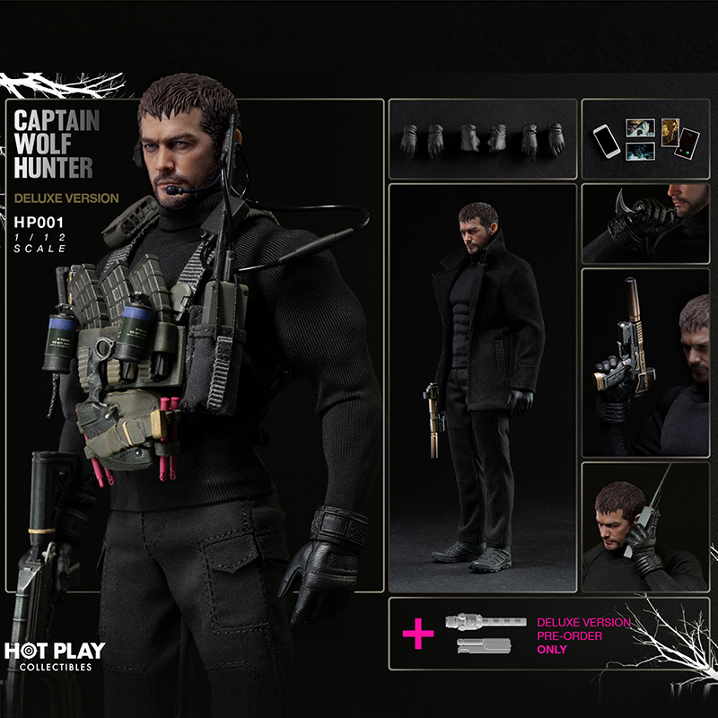 [Pre-sale] HOT PLAY Collectibles CAPTAIN WOLF HUNTER