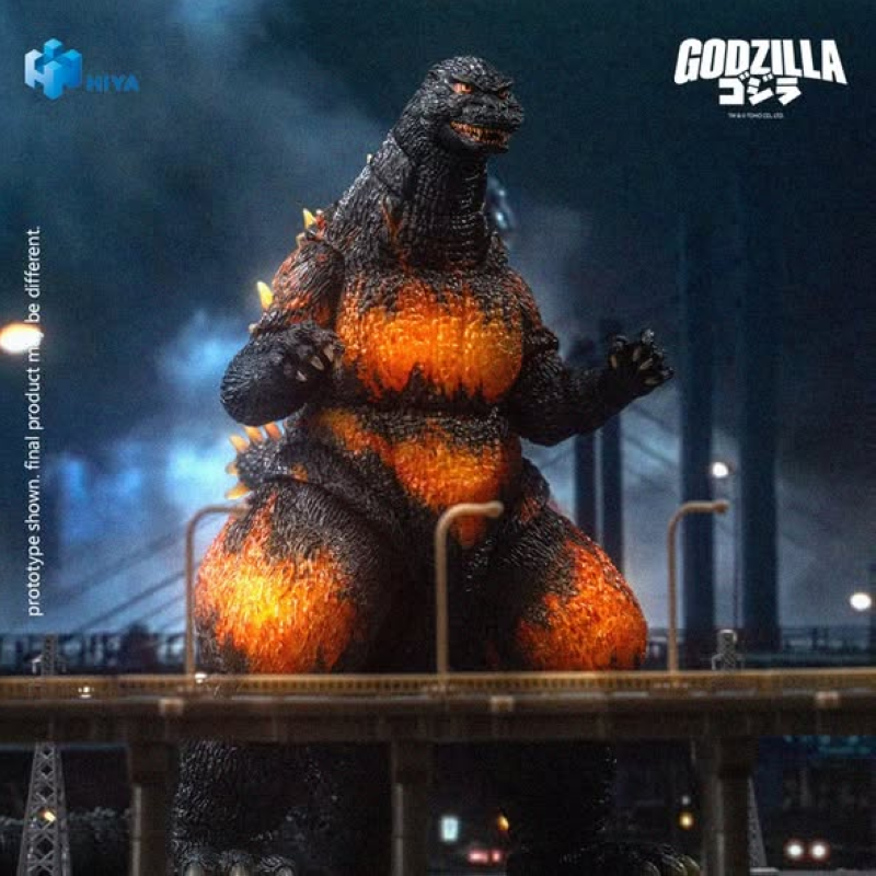 [Pre-sale] Hiya EXQUISITE BASIC Series Godzilla vs. Destoroyah 1995 Burning Godzilla action figure