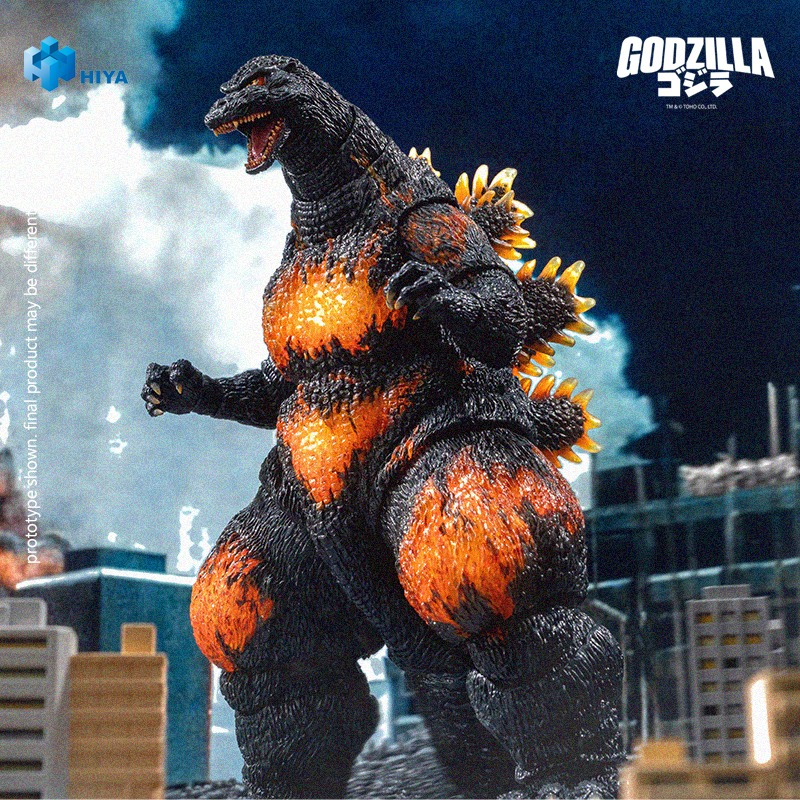 [Pre-sale] Hiya EXQUISITE BASIC Series Godzilla vs. Destoroyah 1995 Burning Godzilla action figure