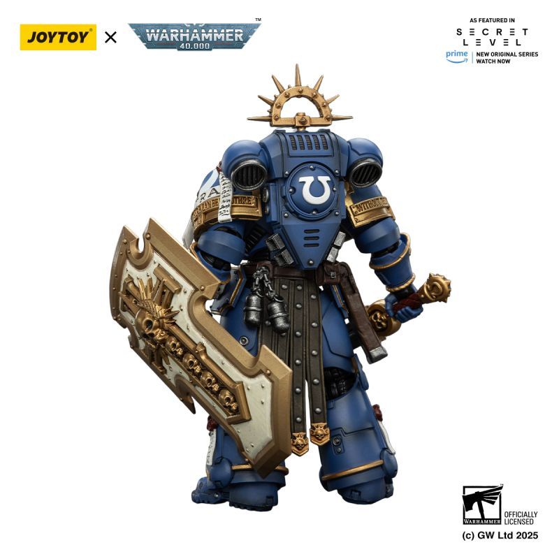 [Pre-sale] JOYTOY Warhammer 40K Ultramarines Torvald with Power Sword, Stormshield and Bolt Pistol
