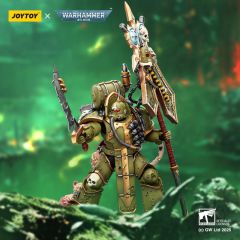[Pre-sale] JOYTOY Warhammer 40K Death Guard Plague Marine Icon bearer with Boltgun and Plague knife