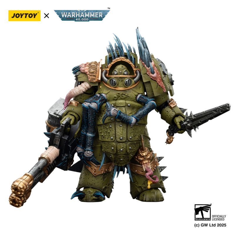 [Pre-sale] JOYTOY Warhammer 40K Death Guard Blightlord Terminator 1 with Reaper Autocannon and Bubotic Blades