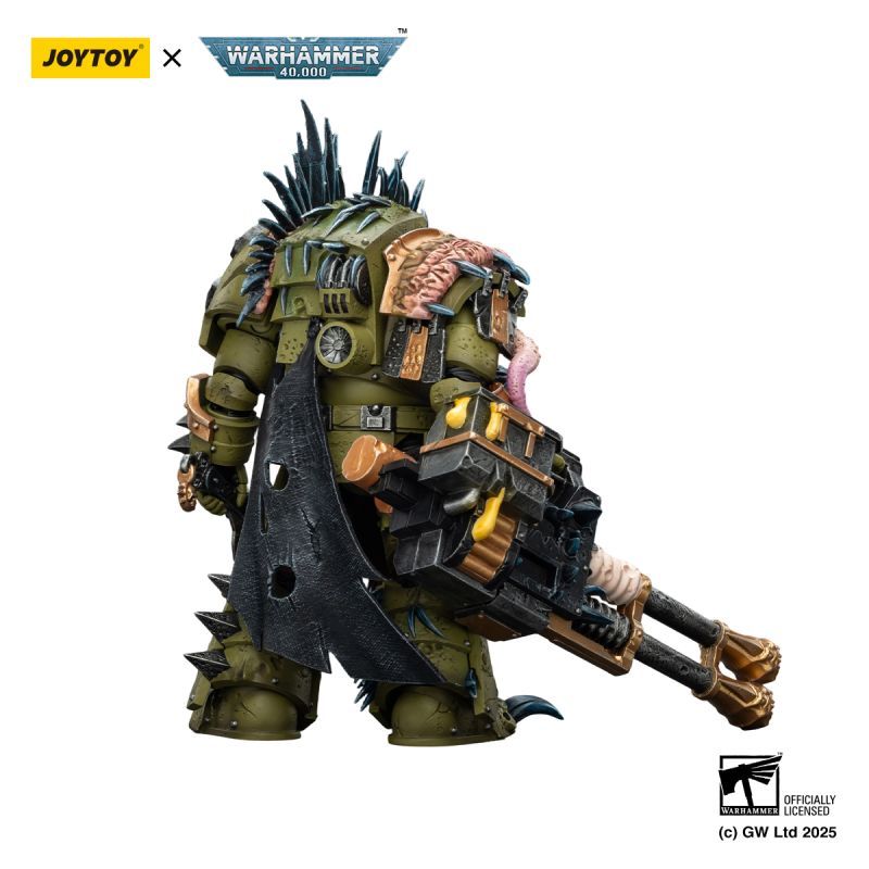 [Pre-sale] JOYTOY Warhammer 40K Death Guard Blightlord Terminator 1 with Reaper Autocannon and Bubotic Blades