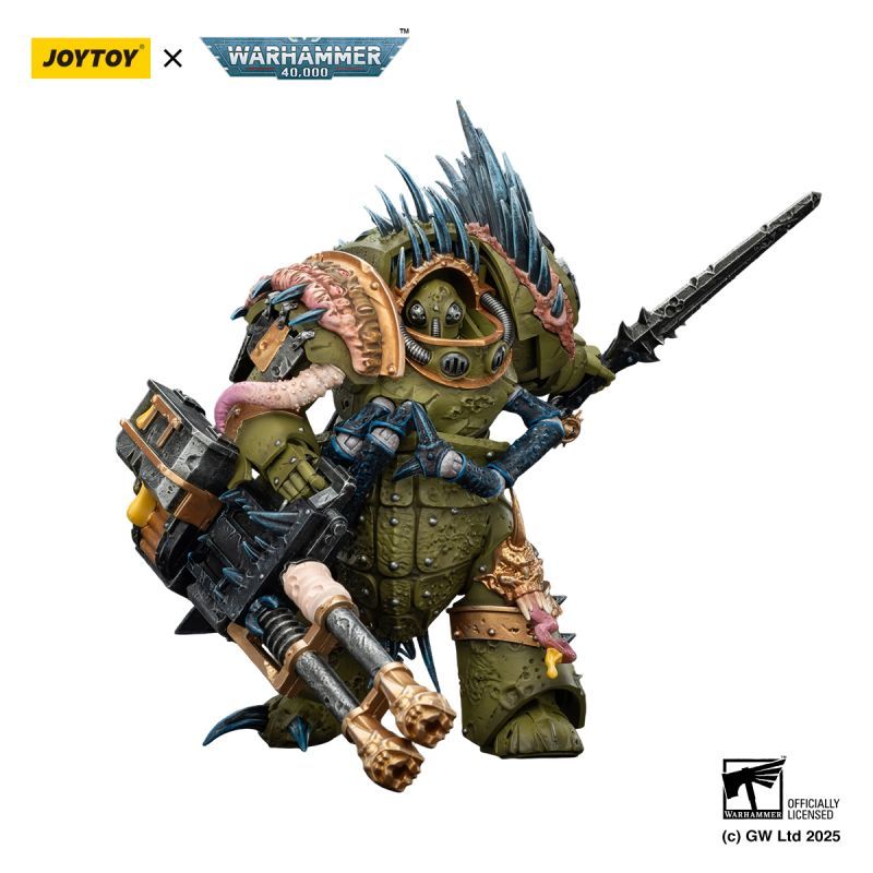 [Pre-sale] JOYTOY Warhammer 40K Death Guard Blightlord Terminator 1 with Reaper Autocannon and Bubotic Blades