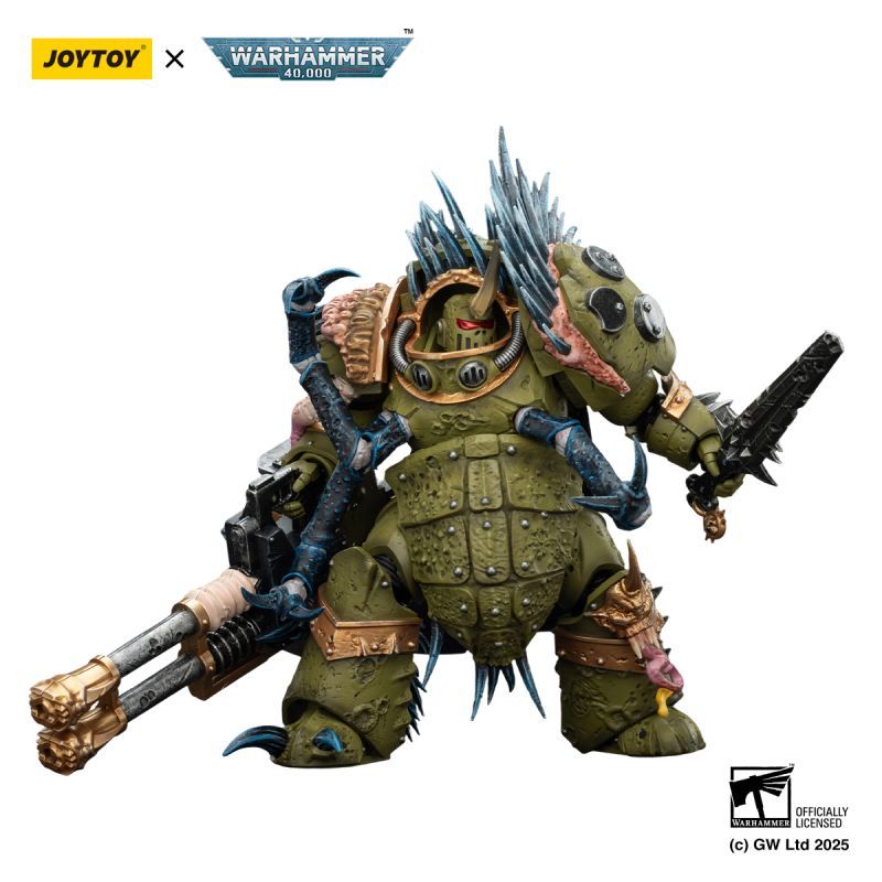 [Pre-sale] JOYTOY Warhammer 40K Death Guard Blightlord Terminator 1 with Reaper Autocannon and Bubotic Blades