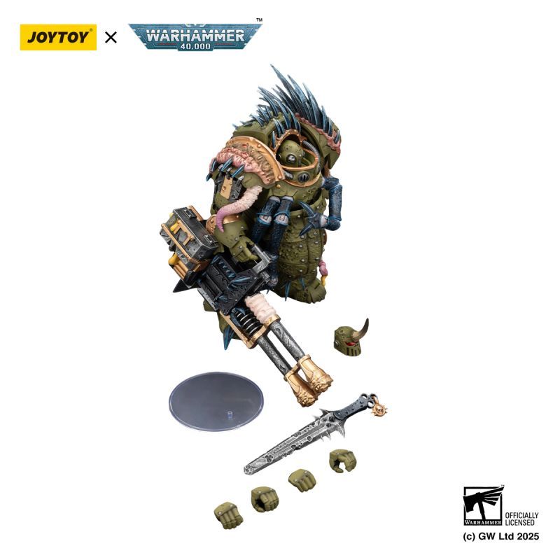 [Pre-sale] JOYTOY Warhammer 40K Death Guard Blightlord Terminator 1 with Reaper Autocannon and Bubotic Blades