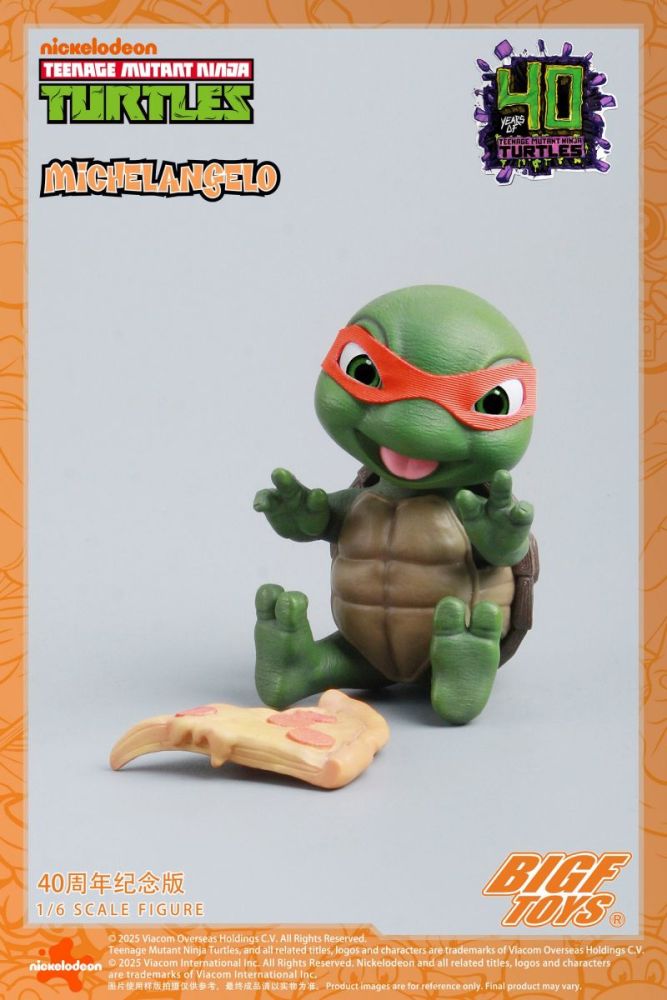 [Pre-sale] BIGFTOYS TNMT Michelangelo 40th Anniversary Edition