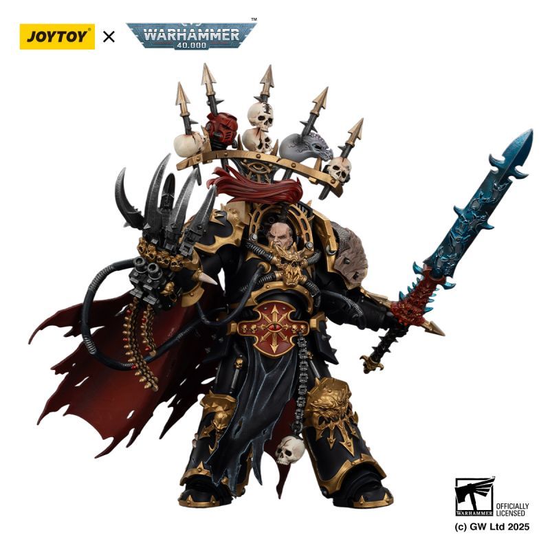 [Pre-sale] JOYTOY Warhammer 40K Black Legion Abaddon the Despoiler with Drach'nyen and the Talon of Horus