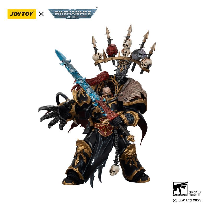 [Pre-sale] JOYTOY Warhammer 40K Black Legion Abaddon the Despoiler with Drach'nyen and the Talon of Horus