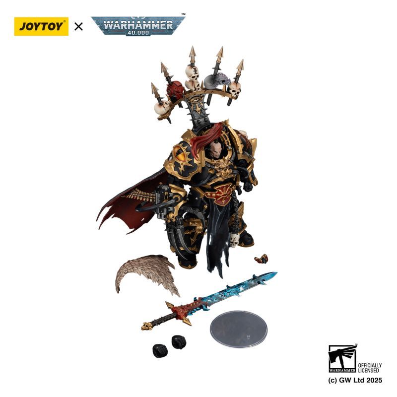 [Pre-sale] JOYTOY Warhammer 40K Black Legion Abaddon the Despoiler with Drach'nyen and the Talon of Horus