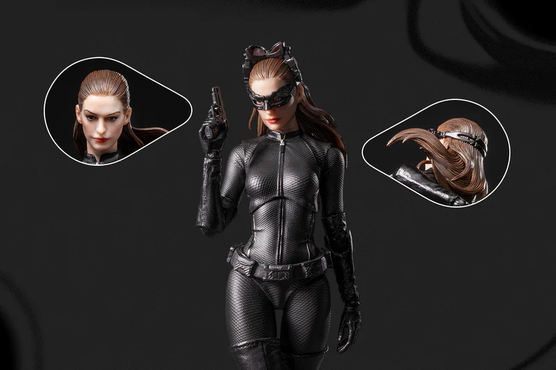 INART Batman: The Dark Knight Rises Catwoman exquisite head sculpt details