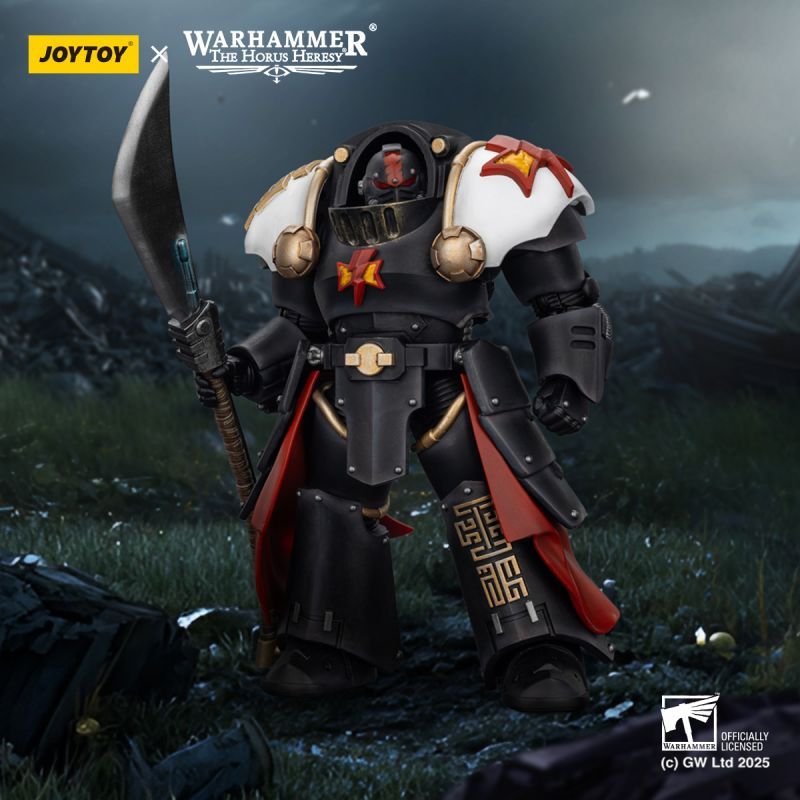 [Pre-sale] JOYTOY Warhammer The Horus Heresy White Scars Ebon Keshig Terminator 2 with Power Glaive