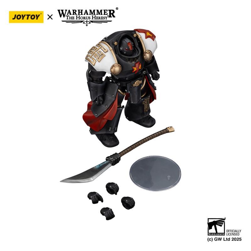 [Pre-sale] JOYTOY Warhammer The Horus Heresy White Scars Ebon Keshig Terminator 2 with Power Glaive