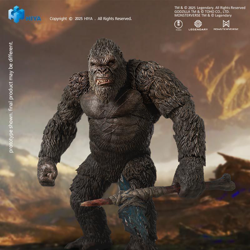 [Pre-sale] HIYA Exquisite Basic Series Godzilla vs Kong Kong 2.0 US Warehouse