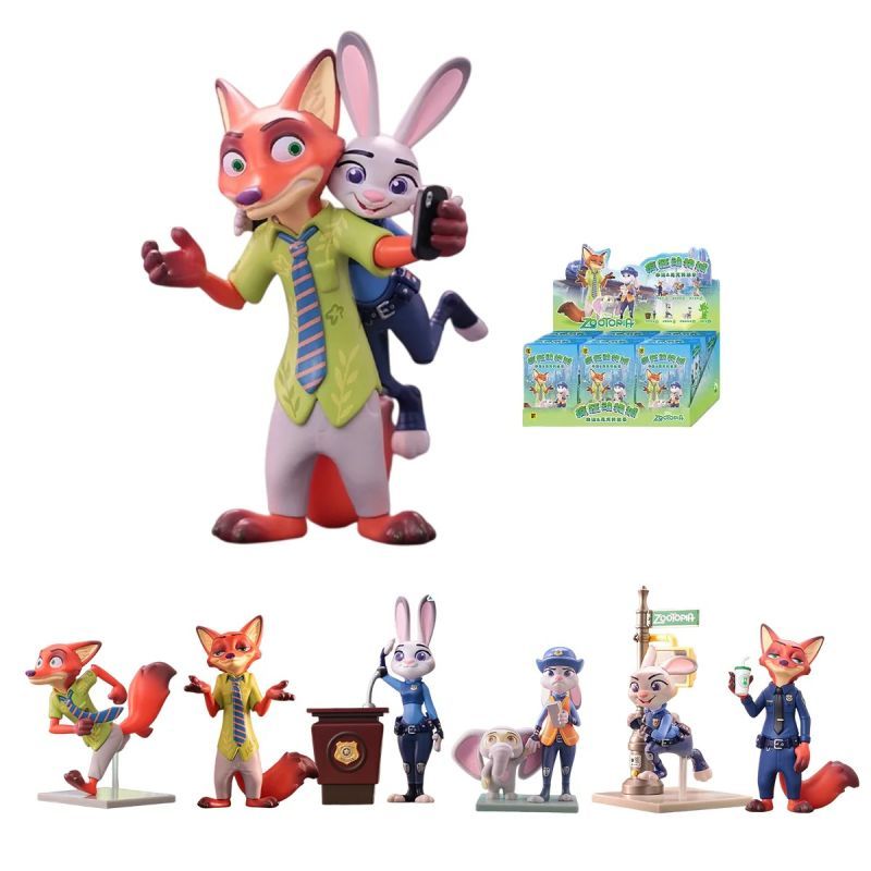 [In stock] MORSTORM Zootopia Action Figure Vol.1 MS20004 Blind Box Figure