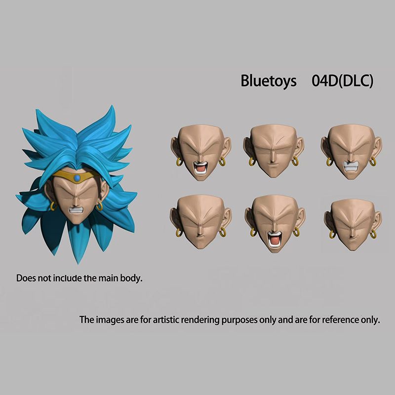 ZL Studio & Bluetoys Extra Blue Hair DLC Version