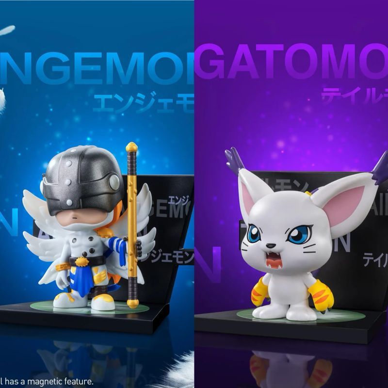 [In stock] POP MART Digimon Adventure Fridge Magnet Series Figures Complete Set