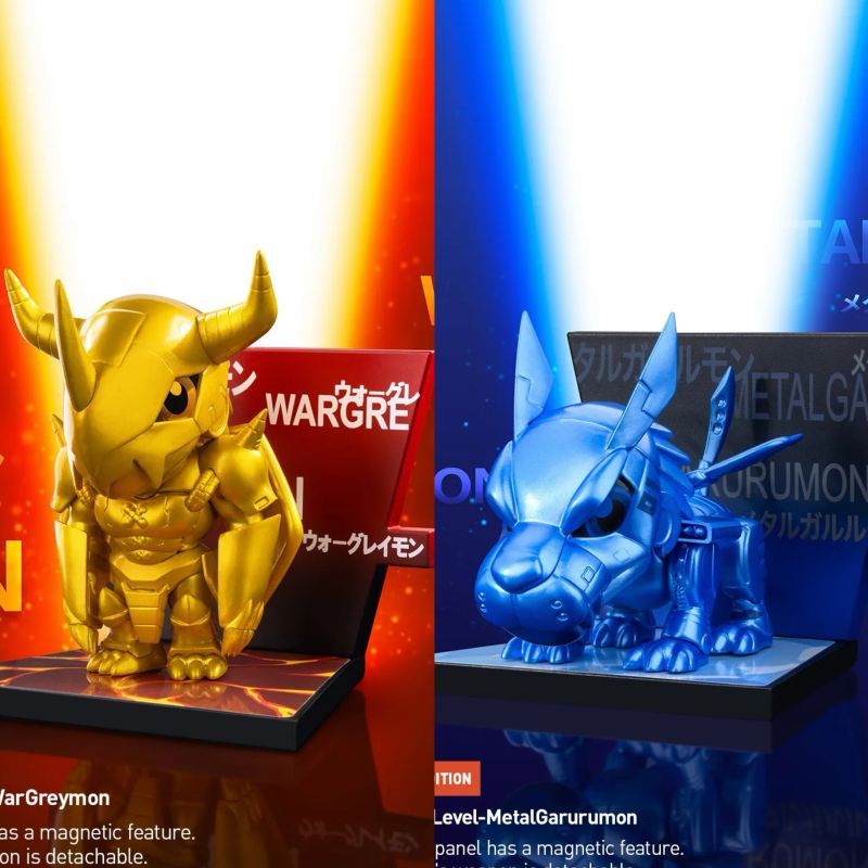 [In stock] POP MART Digimon Adventure Fridge Magnet Series Figures Complete Set