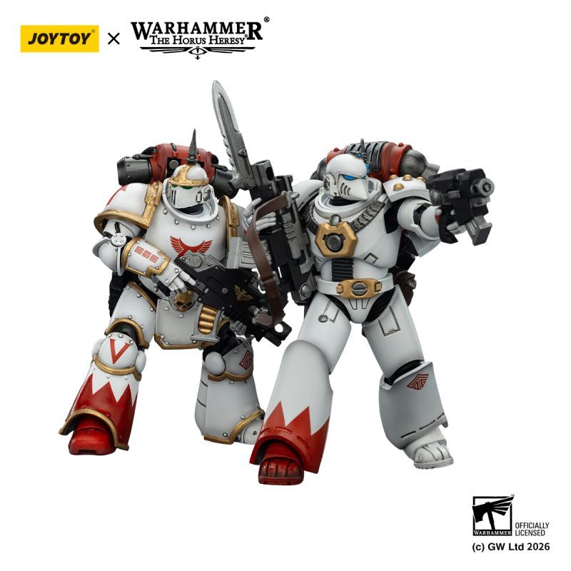 [Pre-sale] JOYTOY Warhammer The Horus Heresy White Scars MKIll Tactical Legionary