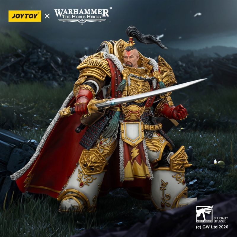 [Pre-sale] JOYTOY Warhammer The Horus Heresy White Scars Jaghatai Khan Primarch of the Vth Legion