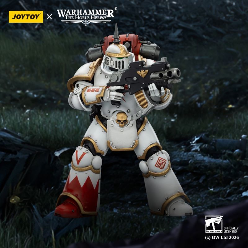 [Pre-sale] JOYTOY Warhammer The Horus Heresy White Scars MKIll Tactical Legionary