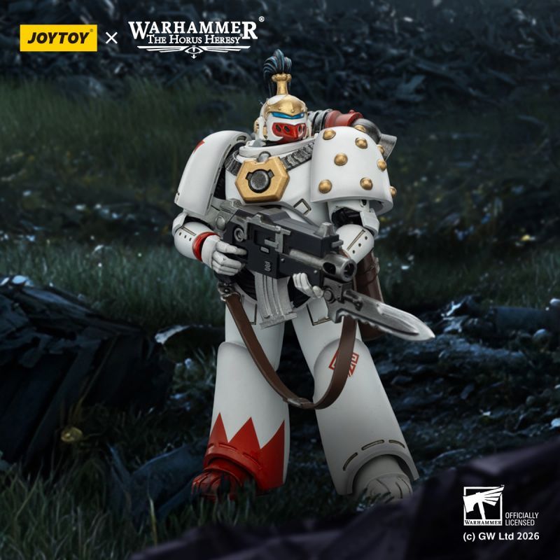 [Pre-sale] JOYTOY Warhammer The Horus Heresy White Scars MKVI Tactical Legionary
