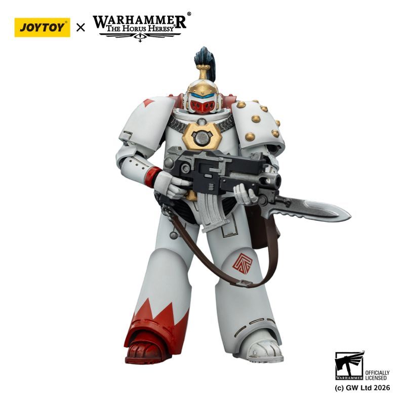[Pre-sale] JOYTOY Warhammer The Horus Heresy White Scars MKVI Tactical Legionary