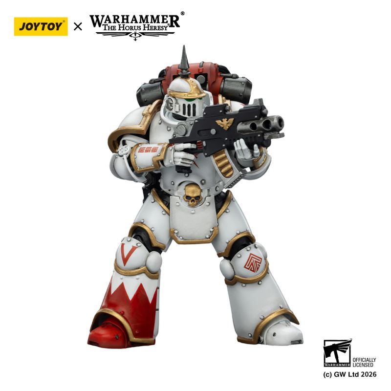 [Pre-sale] JOYTOY Warhammer The Horus Heresy White Scars MKIll Tactical Legionary