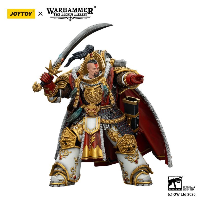 [Pre-sale] JOYTOY Warhammer The Horus Heresy White Scars Jaghatai Khan Primarch of the Vth Legion