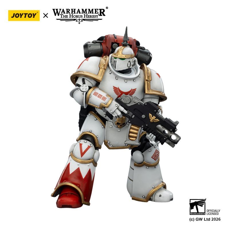 [Pre-sale] JOYTOY Warhammer The Horus Heresy White Scars MKIll Tactical Legionary