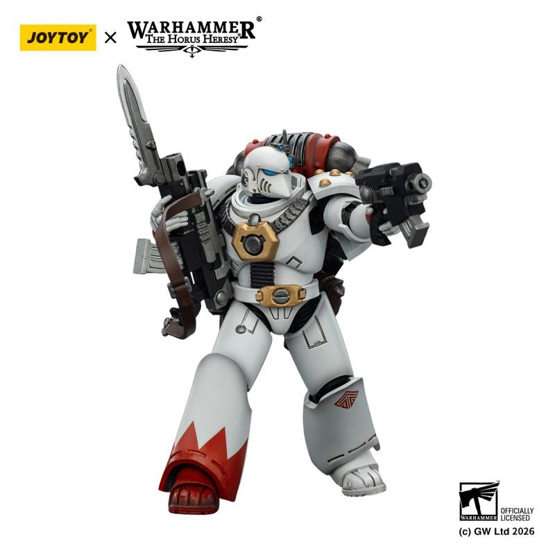 [Pre-sale] JOYTOY Warhammer The Horus Heresy White Scars MKVI Tactical Legionary