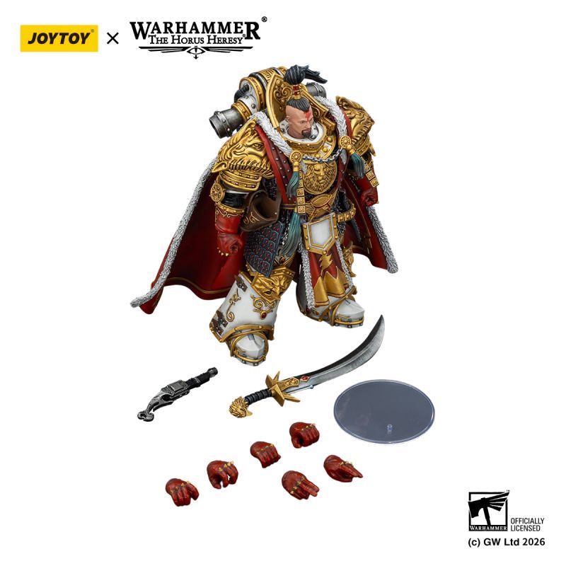 [Pre-sale] JOYTOY Warhammer The Horus Heresy White Scars Jaghatai Khan Primarch of the Vth Legion