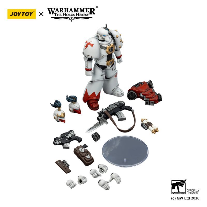 [Pre-sale] JOYTOY Warhammer The Horus Heresy White Scars MKVI Tactical Legionary