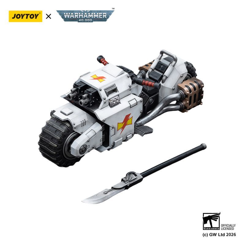 [Pre-sale] JOYTOY Warhammer 40K White Scars Raider-pattern Combat Bike