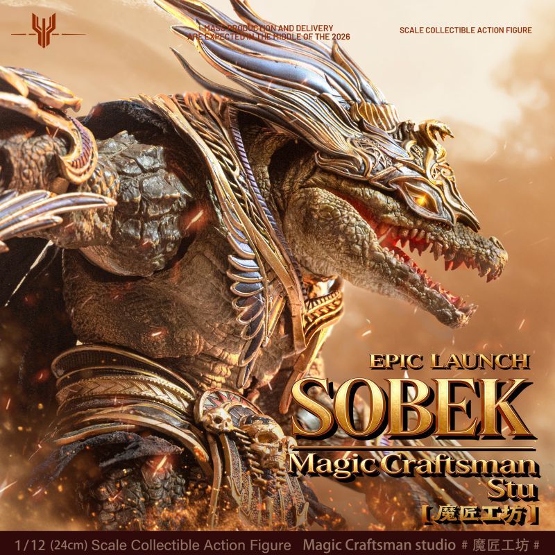[Pre-sale] Magic Craftsman studio Temple of Chaos Series Desert Colossus Crocodile Sobek