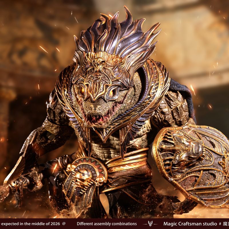 [Pre-sale] Magic Craftsman studio Temple of Chaos Series Desert Colossus Crocodile Sobek