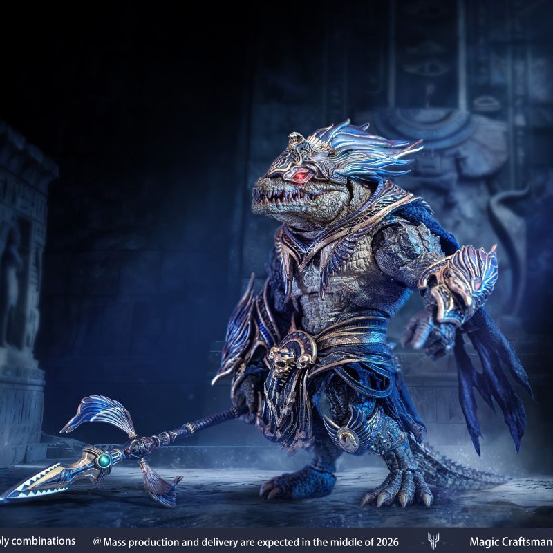 [Pre-sale] Magic Craftsman studio Temple of Chaos Series Desert Colossus Crocodile Sobek